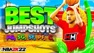 BEST JUMPSHOTS for ALL BUILDS on NBA2K22 CURRENT GEN amp NEXT GEN BEST SETTINGS BADGES  TIPS [upl. by Orville]