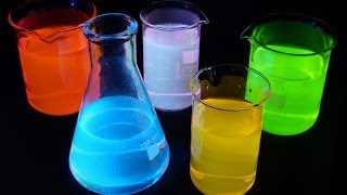 What is Fluorescence Detailed Explanation Amazing Glowing liquid [upl. by Johny]