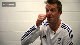 Ashes Cricket  Exclusive final interview as Graeme Swann retires [upl. by Zerline326]