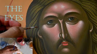 How to Paint the Eyes Like the Masters  Byzantine Icons Tutorial  Αγιογραφία [upl. by Acinna918]