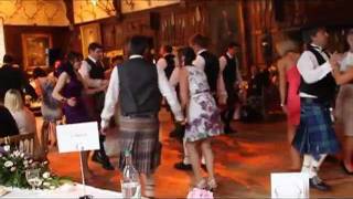 Traditional Ceilidh Dancing at a Scottish Wedding [upl. by Dayir]