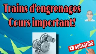 Transmettre Trains dengrenages simples comment ca marche [upl. by Yajet]