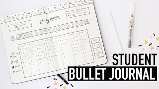 Bullet Journaling FOR STUDENTS  EXAM EDITION [upl. by Scarito845]