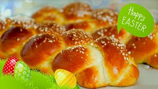 Osterzopf  Striezel backen und flechten 🥐 Hefezopf Rezept [upl. by Irret]