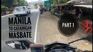 MANILA TO MASBATE CATAINGAN PART 1 [upl. by Hahsia]