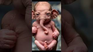 An elephant transforms into a baby on AGT agt AmericasGotTalent magic [upl. by Sielen]