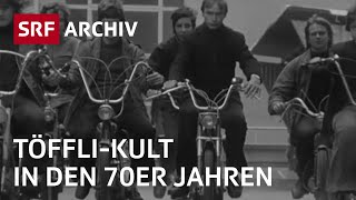 TöffliBoom in der Schweiz 1972  Mofa fahren ist Kult  SRF Archiv [upl. by Vida698]