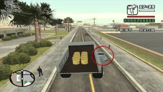 GTA San Andreas  Steinbruch Mission FAIL  Trash [upl. by Nac]