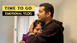 Most Painful Day Emotional Vlog Leaving UK [upl. by Kirtap]