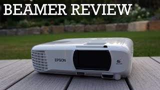 EPSON 3LCD Full HD Heimkino Beamer EHTW650  Review Test amp Meinung [upl. by Mariann]