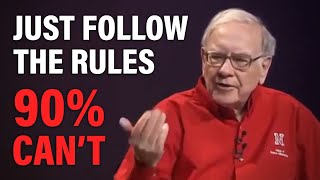 Warren Buffett You Only Need To Know These 7 Rules [upl. by Dalli]