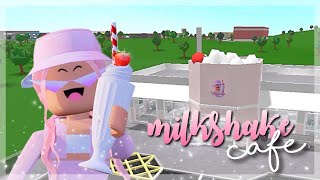 BLOXBURG  milkshake cafe  75k [upl. by Kristianson]