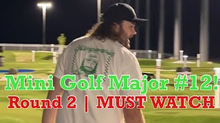 THE YEAR 1 MAJOR  Mini Golf Major 12  Round 1 Part 2  PinSeekers DeForest WI [upl. by Auberon]