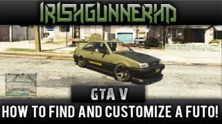 GTA V  How to Find and Customize A Futo  Works Every Time [upl. by Anerul]