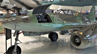 Original Messerschmitt Me 262 two seater quotWhite 35quot WALKAROUND [upl. by Aittam]