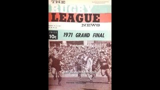 1971 NSWRL grand final SOUTH SYDNEY v ST GEORGE at Sydney Cricket Ground highlights [upl. by Freyah251]