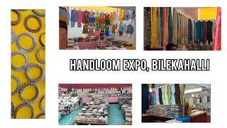 HANDLOOM EXPO BILEKAHALLI  BANGALORE [upl. by Werra264]