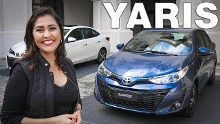 Toyota Yaris 2019 15 CVT XLS  Hatch e Sedan [upl. by Naened]