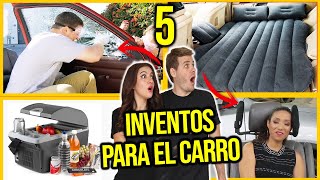 LOS MEJORES GADGETS PARA PARA TU AUTOMOVIL  PONGAMOSLO A PRUEBA [upl. by Goldia329]