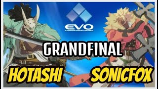 SonicFox Leo VS Hotashi Nagoriyuki  EVO 2021 GRANDFINAL  GUILTY GEAR STRIVE [upl. by Carmelia]