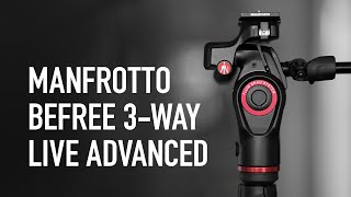 Manfrotto Befree 3Way Live Advanced  One best tripod for hybrid shooters [upl. by Rebekkah585]