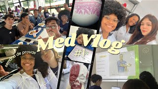 Medvlog 1 Rotina de uma estudante de medicina na UFPE semana de prova enem medicina studyvlog [upl. by Buchheim94]