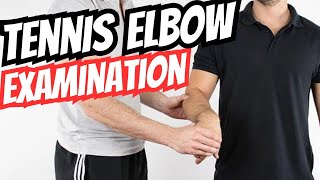 Special Tests for Lateral Epicondylitis or Tennis Elbow [upl. by Siulegroj21]