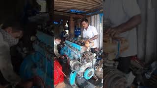 Ashok leyland 680 engine start up [upl. by Dnalsor]