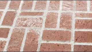 DIY Patio Brick Mortar Repair [upl. by Soule]