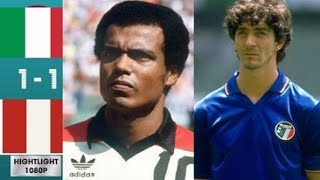 Italy 11 Peru world cup 1982  Full highlight  1080p HD  Paolo Rossi  Teófilo Cubillas [upl. by Silirama]