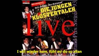 Die Jungen Klostertaler  quotFürstenfeldquot live LyricsText [upl. by Eelrahc]