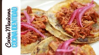 Cómo hacer Cochinita Pibil Cocina Yucateca Yuri de Gortari [upl. by Nylirak518]