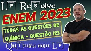 Questão 123 ENEM 2023 Entre os medicamentos mais comuns consumidos para o alívio da dor está Ibuprof [upl. by Delamare]