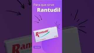 Rantudil para que sirve 💊  ForoTube [upl. by Scotty]