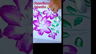 How to paint with acrylic paint  landscape painting asmr fyp viralshort painting acrylic [upl. by Ranzini]