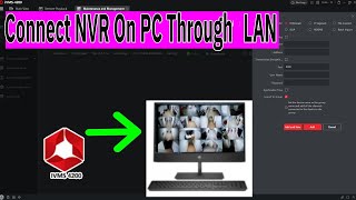 How To Configure NVRDVR On PCLaptop In Local Network Connect NVR to LaptopPC Without Internet [upl. by Del313]