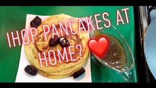 iHop Pancakes Recipe at home  Maple Syrup Recipe [upl. by Jerroll162]