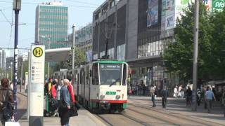 Straßenbahn Magdeburg  Der Typ T6A2M mit B6A2M [upl. by Raimes]