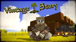 Surviving the FIRST DAY  Vintage Story 119 Episode 1 [upl. by Butterworth]