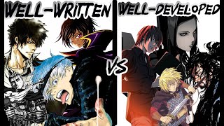 Well Written Vs Well Developed Characters [upl. by Licna581]