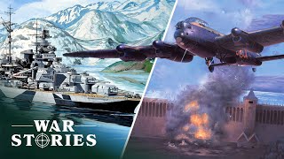 How The Dambusters Sank Germanys quotUnsinkablequot Battleship  Dambusters Great Escape  War Stories [upl. by Gwendolin889]