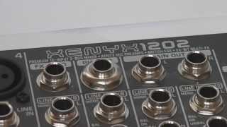 Behringer Xenyx 1202 Mixer  Review [upl. by Atteuqahs895]