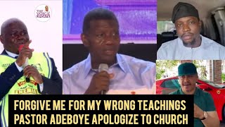 Pastor Adeboye Apologize to Church Lords Chosen Pastor Blast VeryDarkmanDaddy Freeze amp VDM Reacts [upl. by Sirroned]