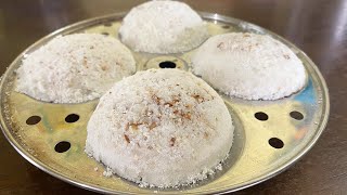 Puttu Recipe  Puttu in Idli Plate  How to make Puttu Filling  Kerala Puttu Recipe [upl. by Nisen656]