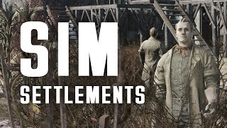 SIM Settlements  Settlements Build Themselves  A GameChanging Mod for Fallout 4 [upl. by Cleti]