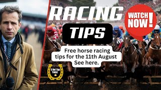 Free Horse Racing Tips Today  Monday 12th August  Racing At Ayr And Windsor [upl. by Rfinnej]