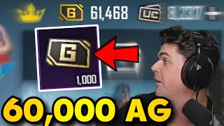 60000 AG FAST 13 Easy Ways to Get AG in PUBG MOBILE [upl. by Aiyram]