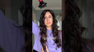 Hair Diffuser Wavy Hair 2B Hair Diffuser Tutorial wavyhair influencer hairstyles [upl. by Jopa]