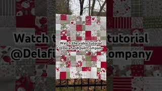 Just One Layer Cake quilt tutorial is now live DelafieldQuiltCompany [upl. by Elacsap621]