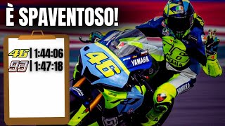 VALENTINO Rossi fa TREMARE Marc MÁRQUEZ nel TEST MOTOGP in Portogallo [upl. by Eenej]